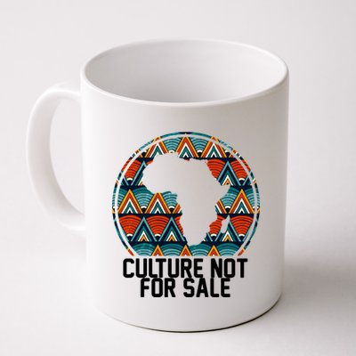 Culture Not For Sale Black History African Pride Coffee Mug