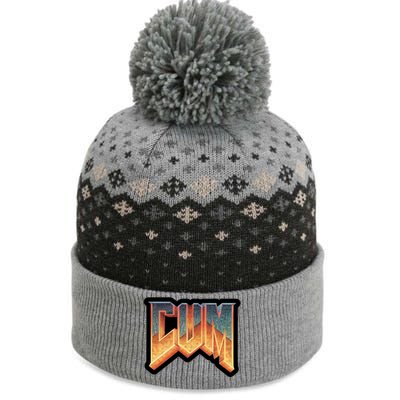 Cum Doom The Baniff Cuffed Pom Beanie