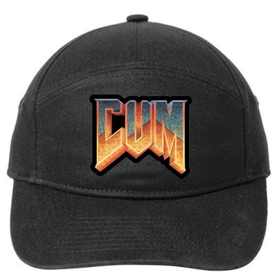 Cum Doom 7-Panel Snapback Hat