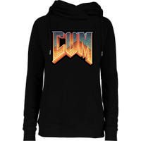 Cum Doom Womens Funnel Neck Pullover Hood