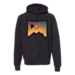 Cum Doom Premium Hoodie