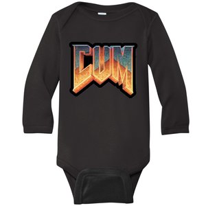 Cum Doom Baby Long Sleeve Bodysuit