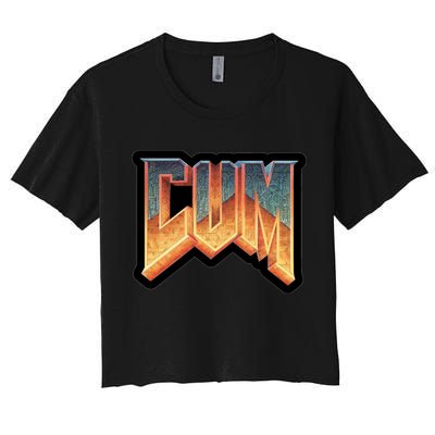 Cum Doom Crop Top