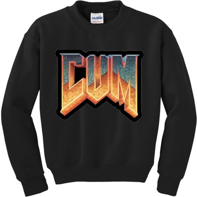Cum Doom Kids Sweatshirt