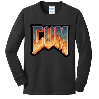 Cum Doom Kids Long Sleeve Shirt