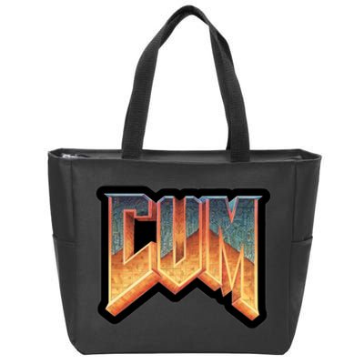 Cum Doom Zip Tote Bag