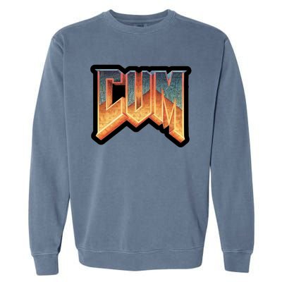 Cum Doom Garment-Dyed Sweatshirt