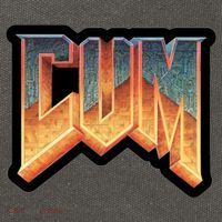 Cum Doom Cotton Canvas Backpack