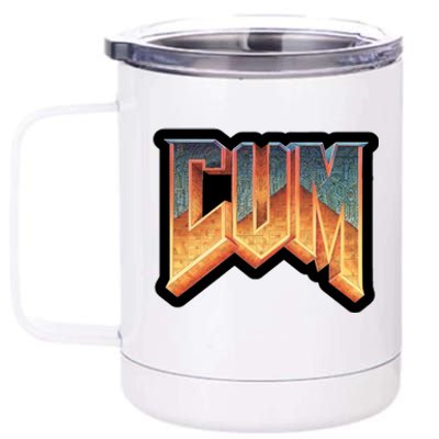 Cum Doom 12 oz Stainless Steel Tumbler Cup