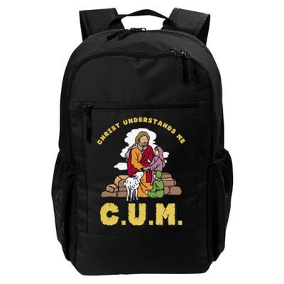 Official Christ Understands Me CUM Daily Commute Backpack