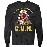 Official Christ Understands Me CUM Tie-Dye Long Sleeve Shirt