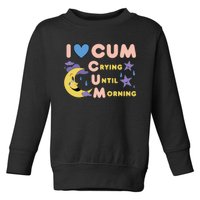 Crying Until Morning Toddler Sweatshirt