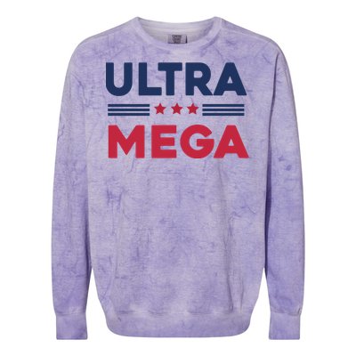 Cool Ultra Mega Vote 2024 Colorblast Crewneck Sweatshirt