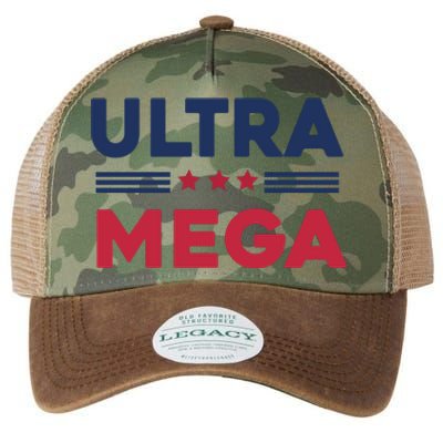 Cool Ultra Mega Vote 2024 Legacy Tie Dye Trucker Hat