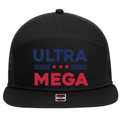 Cool Ultra Mega Vote 2024 7 Panel Mesh Trucker Snapback Hat