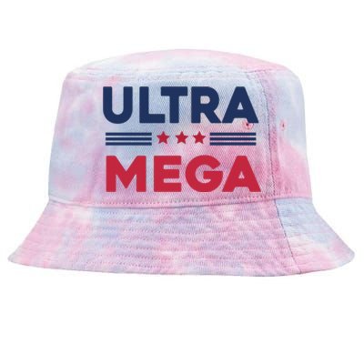 Cool Ultra Mega Vote 2024 Tie-Dyed Bucket Hat