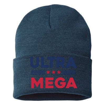 Cool Ultra Mega Vote 2024 Sustainable Knit Beanie