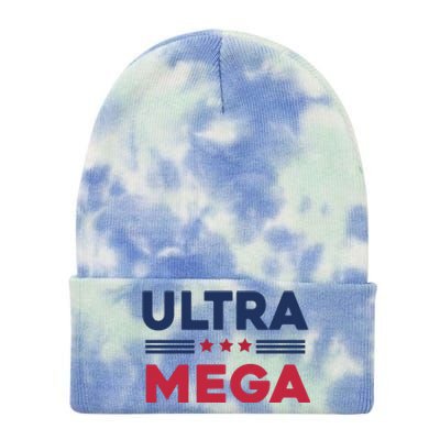 Cool Ultra Mega Vote 2024 Tie Dye 12in Knit Beanie