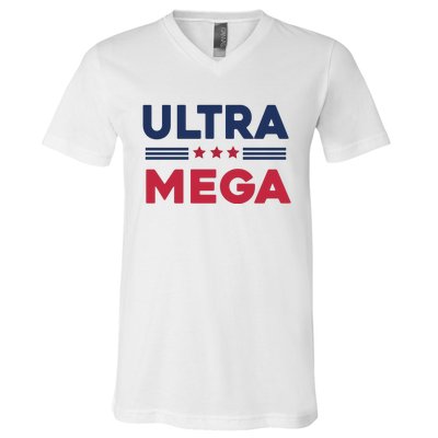 Cool Ultra Mega Vote 2024 V-Neck T-Shirt