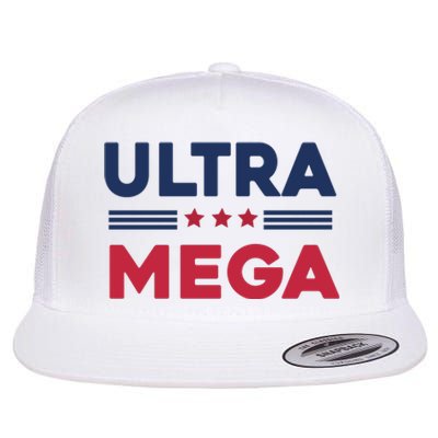 Cool Ultra Mega Vote 2024 Flat Bill Trucker Hat