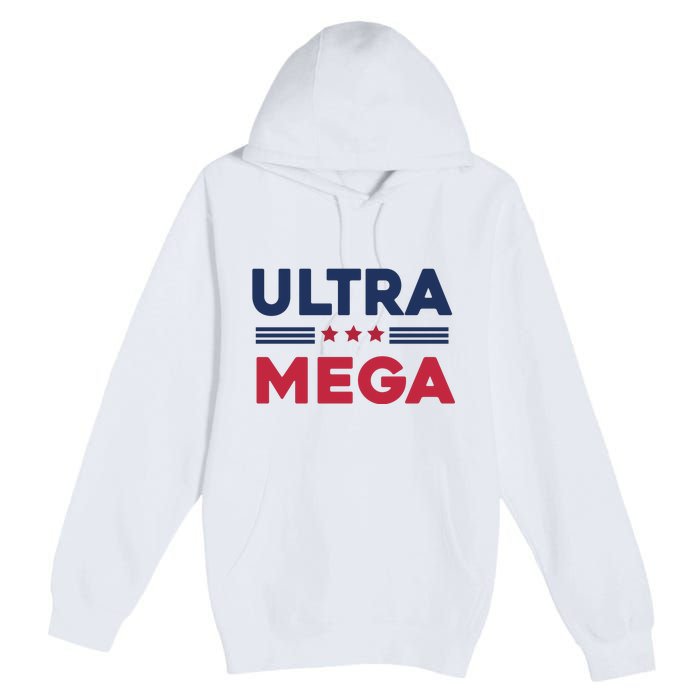 Cool Ultra Mega Vote 2024 Premium Pullover Hoodie