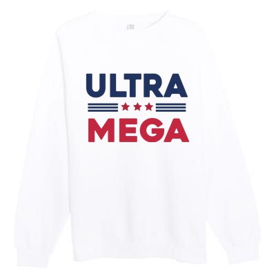 Cool Ultra Mega Vote 2024 Premium Crewneck Sweatshirt