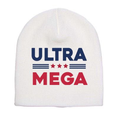 Cool Ultra Mega Vote 2024 Short Acrylic Beanie