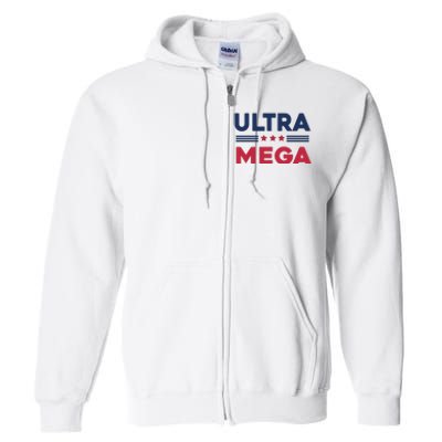 Cool Ultra Mega Vote 2024 Full Zip Hoodie