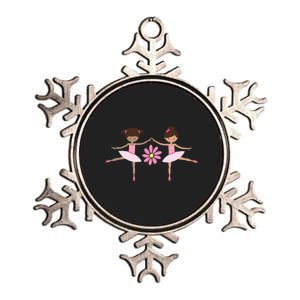 Cute Unique & Modern Ballet & Ballerina & Gift Metallic Star Ornament