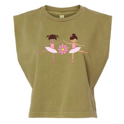 Cute Unique & Modern Ballet & Ballerina & Gift Garment-Dyed Women's Muscle Tee