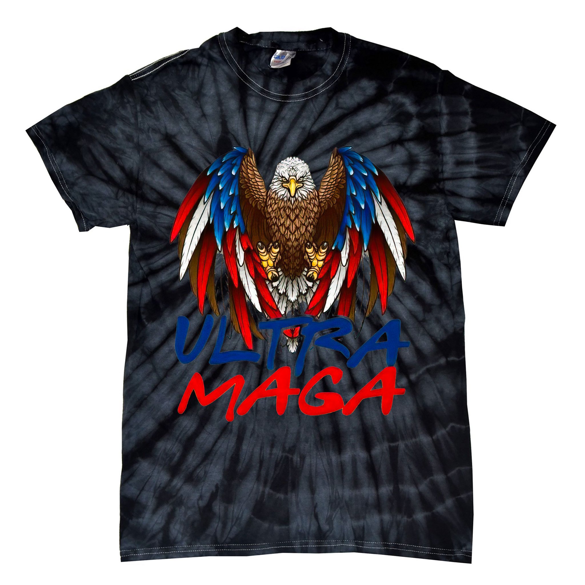 Conservative Ultra Maga Tie-Dye T-Shirt