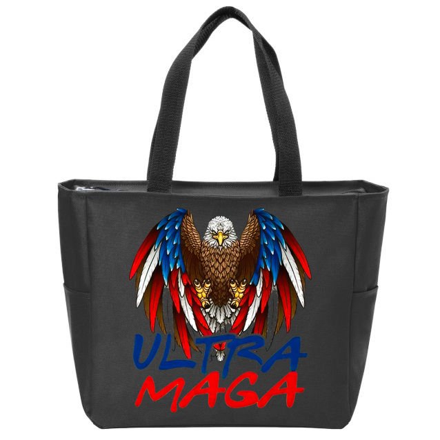 Conservative Ultra Maga Zip Tote Bag