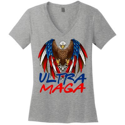 Conservative Ultra Maga Women's V-Neck T-Shirt