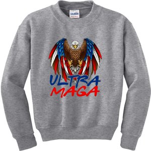 Conservative Ultra Maga Kids Sweatshirt