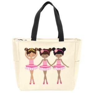 Cute Unique & Modern Ballet & Ballerina & Gift Zip Tote Bag