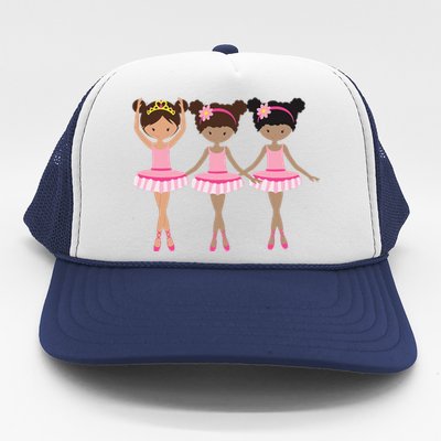 Cute Unique & Modern Ballet & Ballerina & Gift Trucker Hat