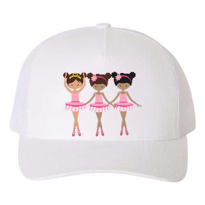 Cute Unique & Modern Ballet & Ballerina & Gift Yupoong Adult 5-Panel Trucker Hat