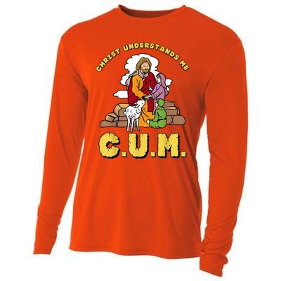 Christ Understands Me CUM Cooling Performance Long Sleeve Crew