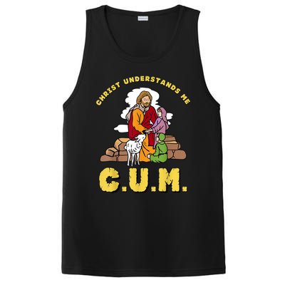 Christ Understands Me CUM PosiCharge Competitor Tank