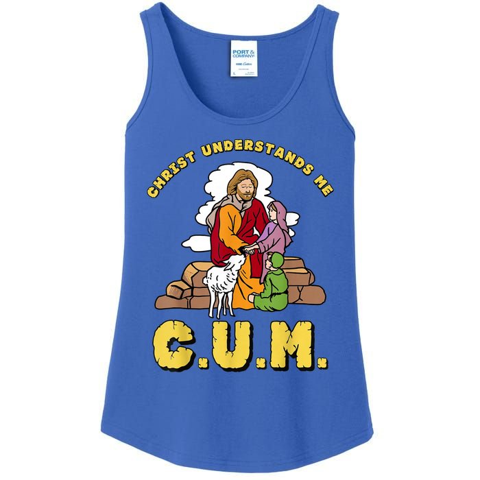 Christ Understands Me CUM Ladies Essential Tank