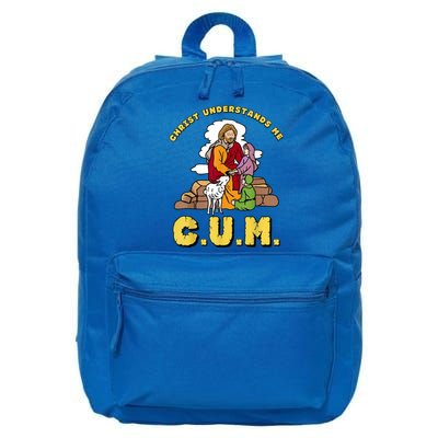 Christ Understands Me CUM 16 in Basic Backpack