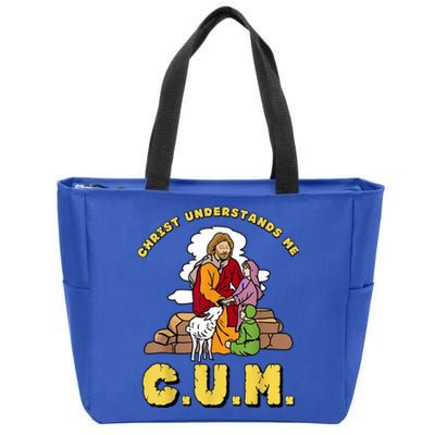 Christ Understands Me CUM Zip Tote Bag