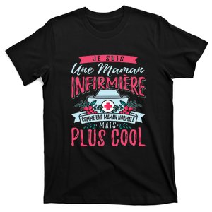 Comme Une Maman Normale Plus Cool Gift Mother's Day T-Shirt