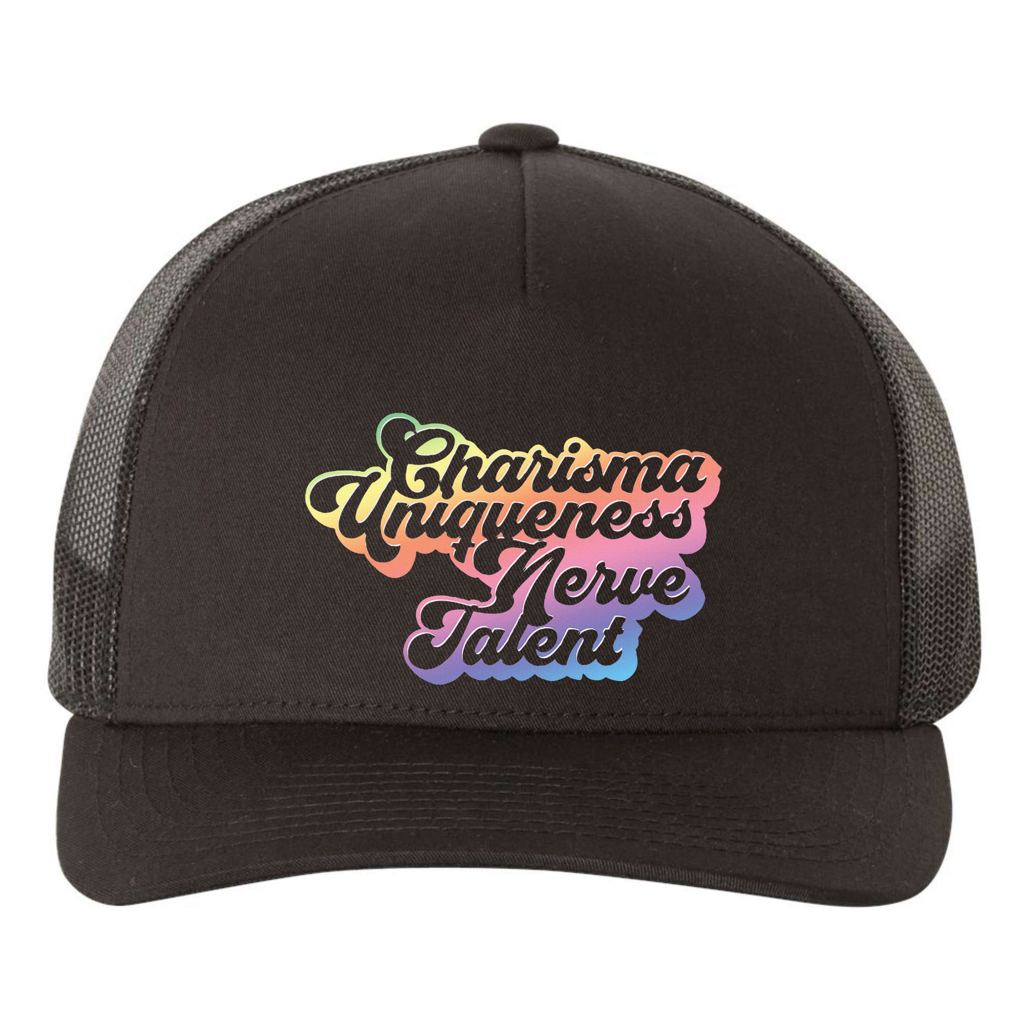 Charisma Uniqueness Nerve Talent Drag Race Queen Yupoong Adult 5-Panel Trucker Hat