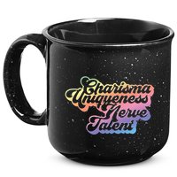 Charisma Uniqueness Nerve Talent Drag Race Queen 15oz Campfire Ceramic Mug