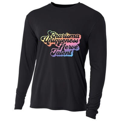 Charisma Uniqueness Nerve Talent Drag Race Queen Cooling Performance Long Sleeve Crew