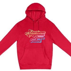 Charisma Uniqueness Nerve Talent Drag Race Queen Premium Pullover Hoodie