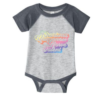 Charisma Uniqueness Nerve Talent Drag Race Queen Infant Baby Jersey Bodysuit