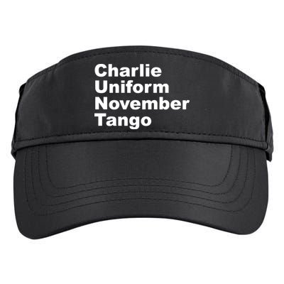 Charlie Uniform November Tango Adult Drive Performance Visor