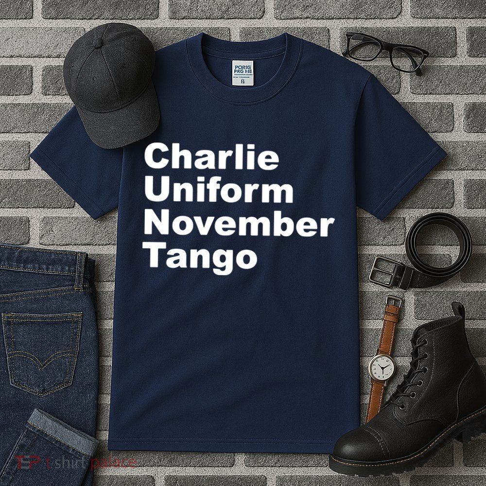 Charlie Uniform November Tango Tall T-Shirt